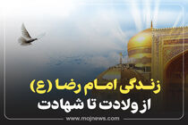 اینفوگرافیک/زندگی نامه امام رضا (ع)