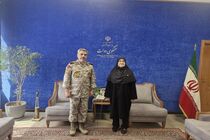 سخنگوی ارتش با سخنگوی دولت دیدار کرد