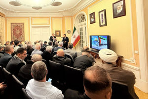 برگزاری مراسم گرامیداشت روز جهانی قدس در سفارت ایران در دانمارک