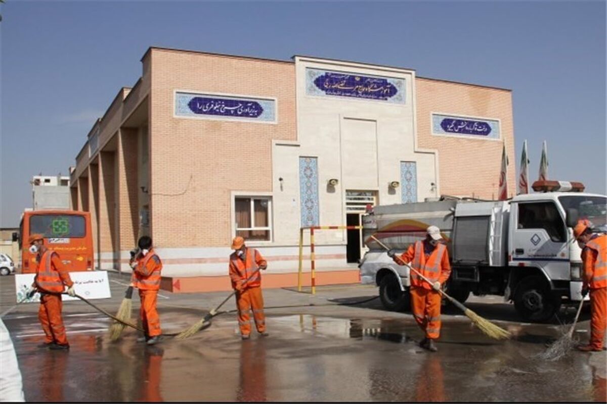 پاکسازی و زیباسازی مدارس رودبار