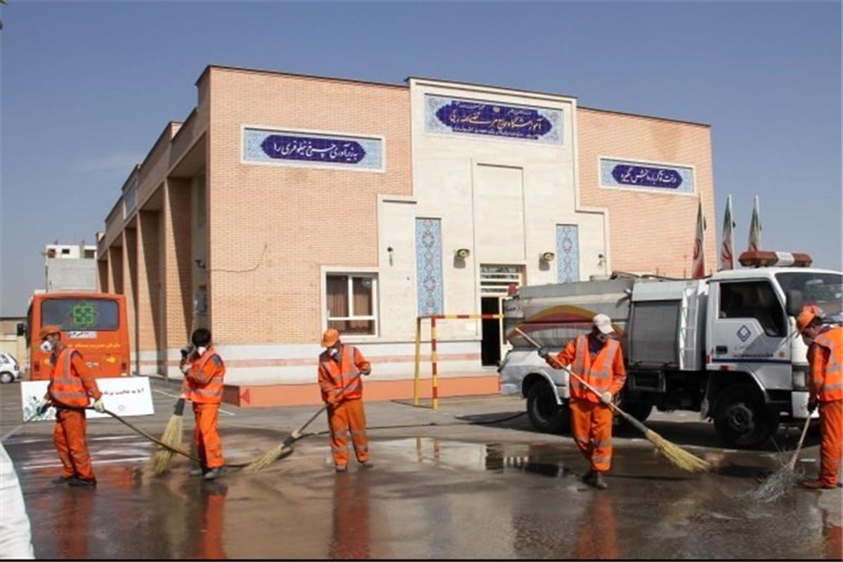 پاکسازی و زیباسازی مدارس رودبار