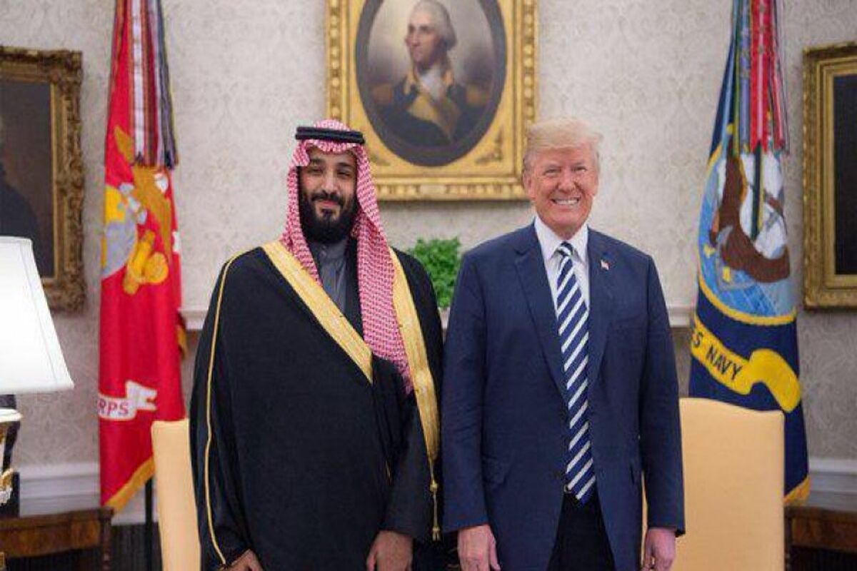 ترامپ و محمد بن سلمان