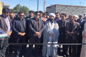 بهره‌ برداری از 8 پروژه در بخش توکهور و شهر هشتبندی میناب