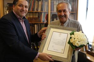 فارابی از «ابراهیم حقیقی» تجلیل کرد