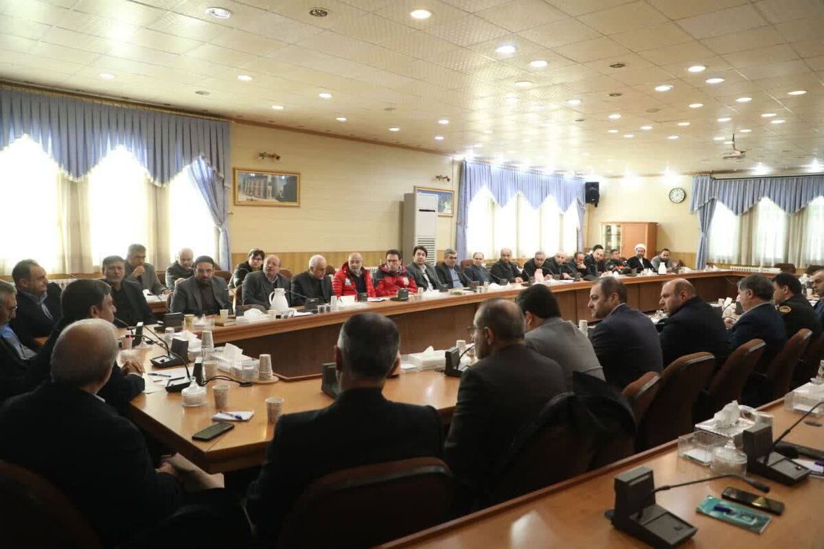 جلسه ستاد مدیریت بحران استان اردبیل
