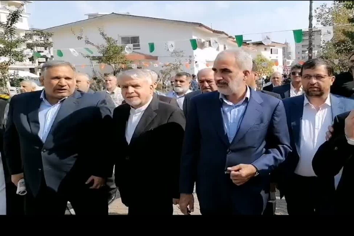 وزیر گردشگری در مازندران