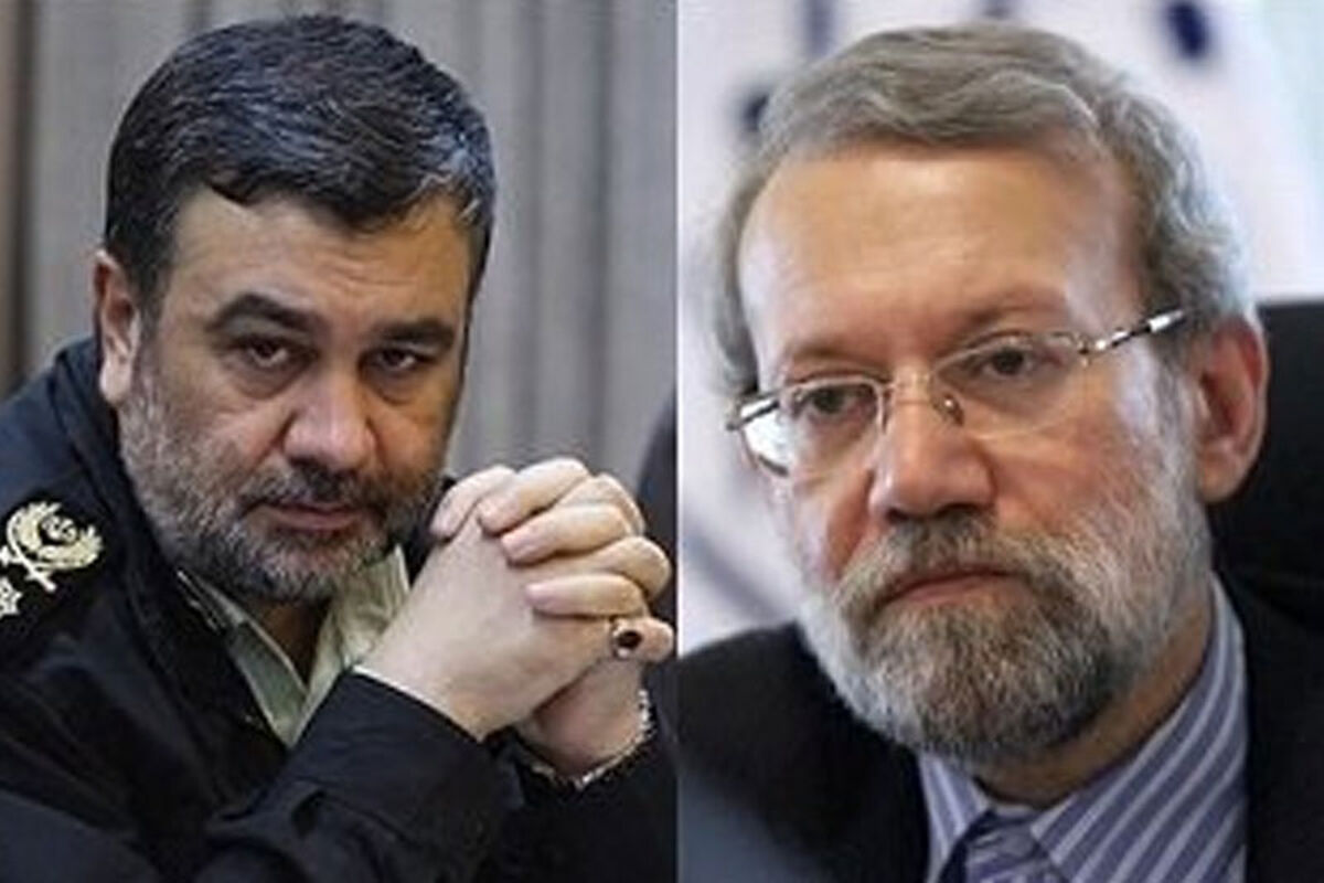 گفتگو علی لاریجانی با سردار اشتری