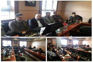 جلسه کارگروه تخصصی پدافند غیرعامل راه و شهرسازی گیلان برگزار شد