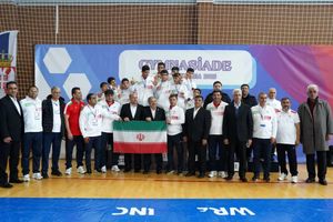 تیم ملی کشتی دانش آموزان ایران در المپیک جهانی ژیمنازیاد ۲۰۲۵ صربستان قهرمان شد