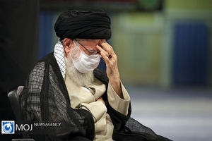 عزاداری شهادت امام سجاد (ع) با حضور مقام معظم رهبری