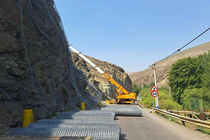 فعالیت کارگاه جاده‌ای و انسداد محور کرج - چالوس در برخی از ساعات