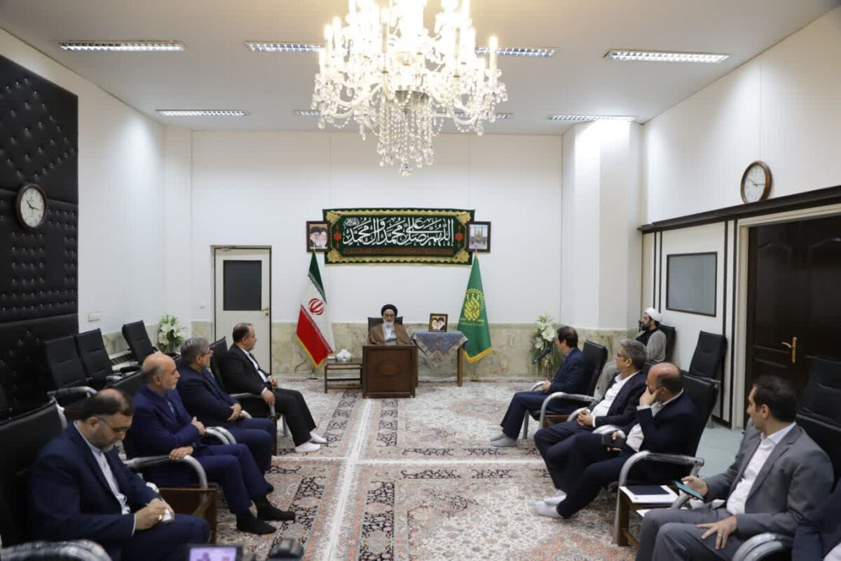 دیدار شهردار قم با آیت الله سعیدی