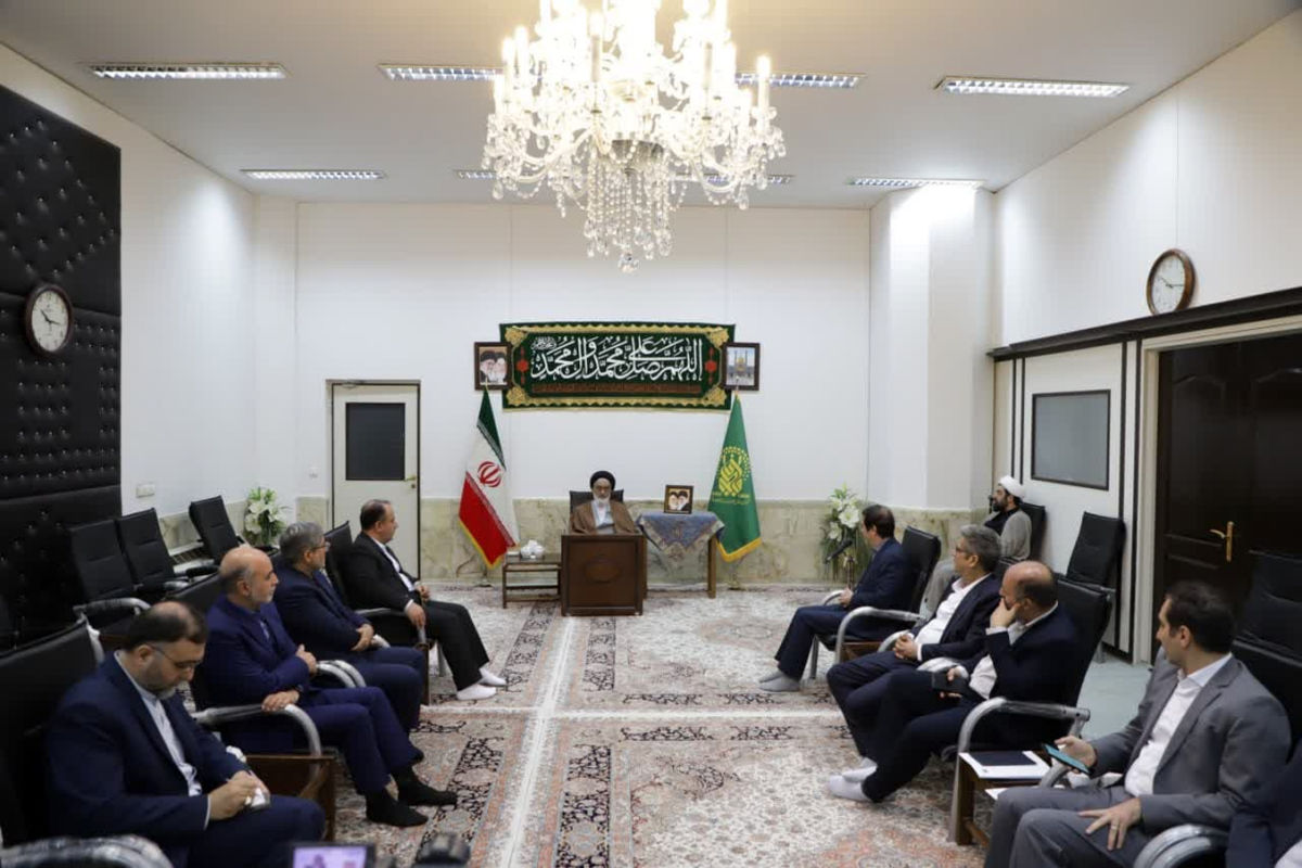 دیدار شهردار قم با آیت الله سعیدی