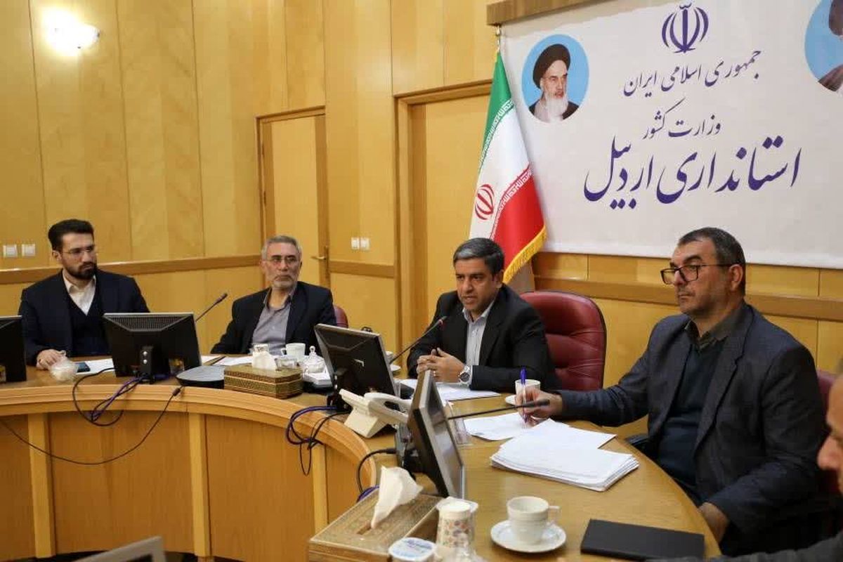 استاندار اردبیل در دیدار با مدیران