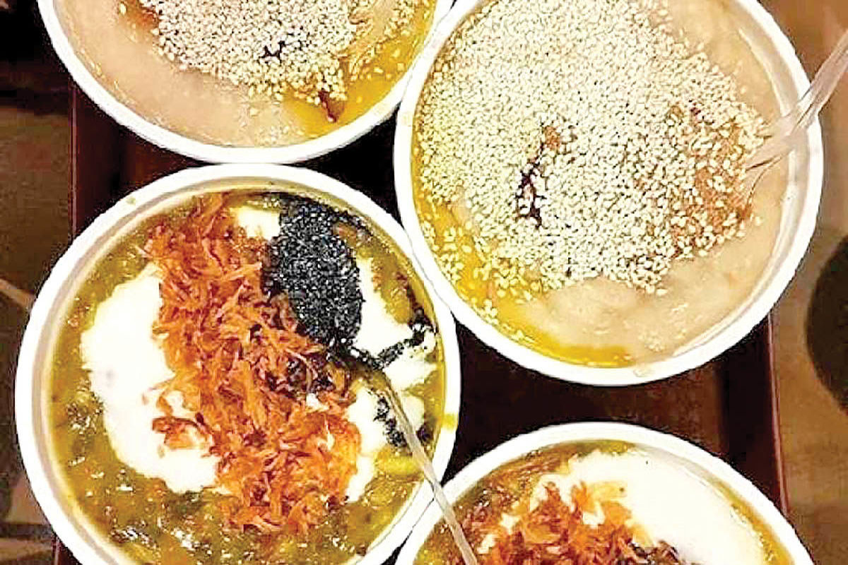 صنوف پذیرایی در ماه رمضان.