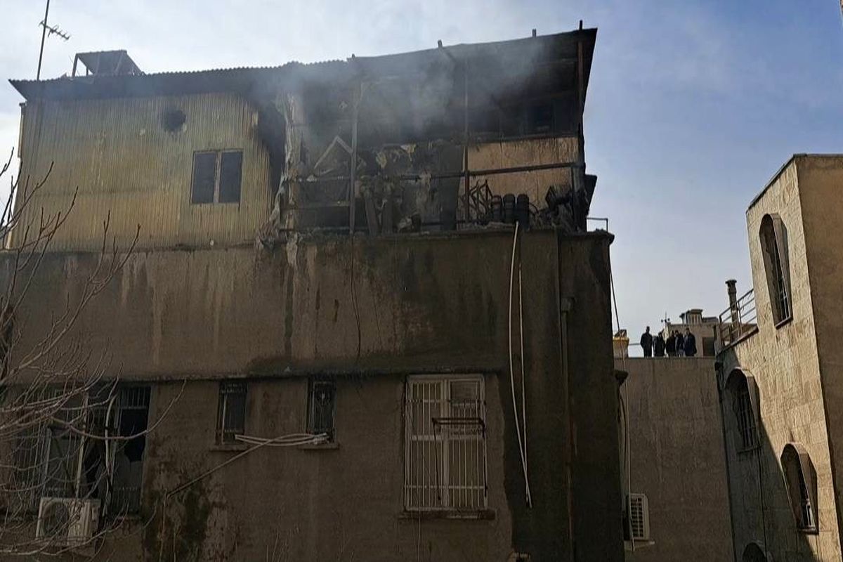 آتش سوزی در کفاشی