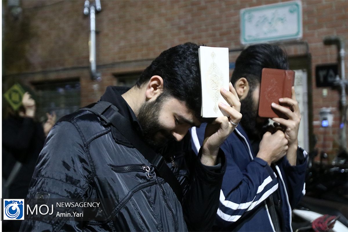 احیای شب قدر در یادمان شهدای هفتم تیر