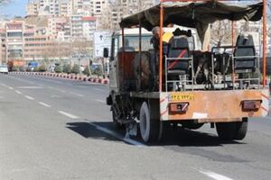 خط کشی معابر با دستور العمل جدید اجرا می‌شود