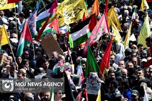 لبیک تبریزی ها در روز حماسی قدس + فیلم