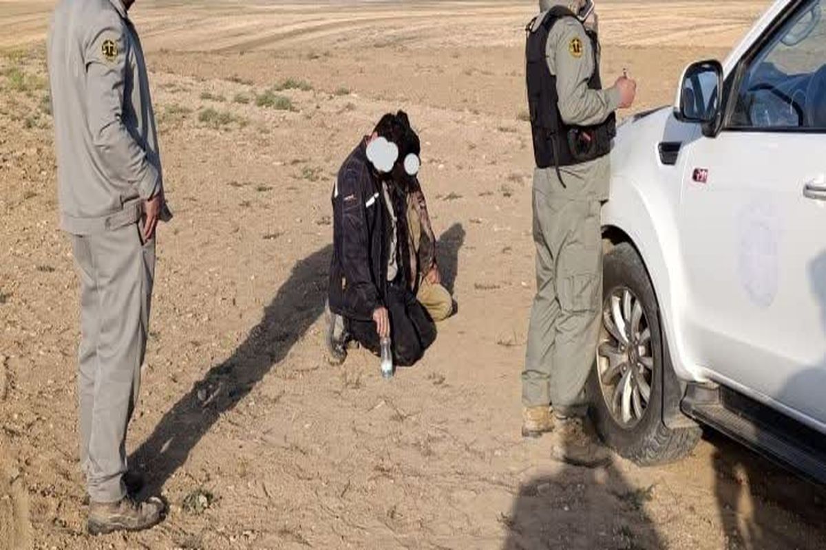 دستگیری شکارچیان پرنده