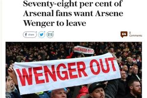 ۷۸ درصد هواداران آرسنال خواستار رفتن ونگر شدند!