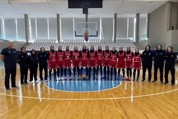 تیم ملی بسکتبال زنان ایران، دومین بازی تدارکاتی خود را برد