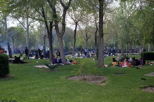 جلوگیری از توقف در بوستان‌ها و تفرجگاه‌ها در صورت تصمیم ستاد کرونا