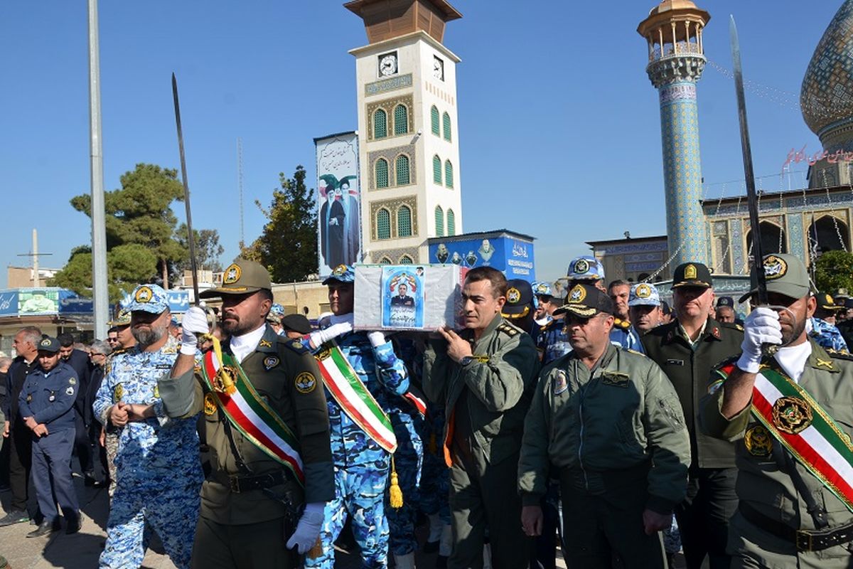 تشییع پیکر شهید+ شیراز