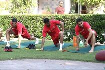  پرسپولیسی ها در امارات تمرینات بدنسازی انجام دادند