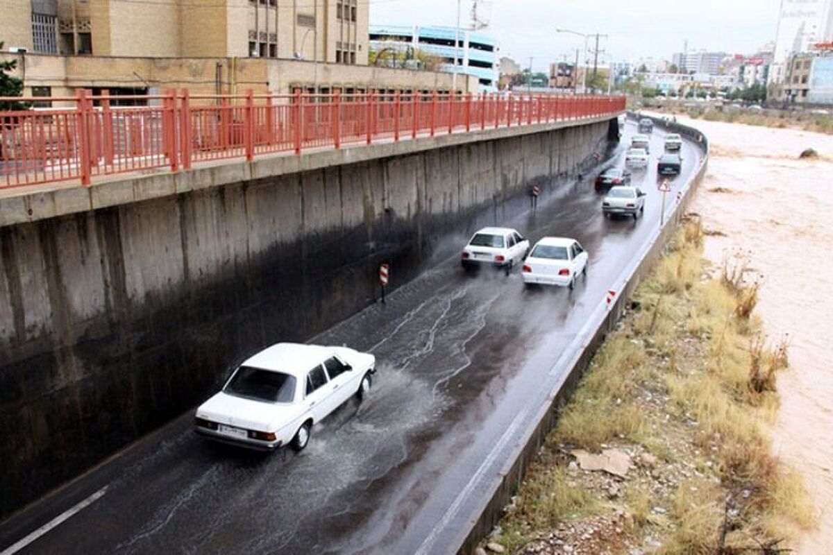 رودخانه خشک شیراز