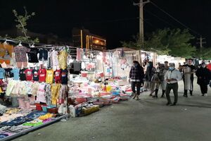 تمامی بازارهای موقت شهری شیراز در پی هشدار قرمز هواشناسی تعطیل است 
