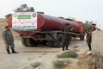 اجرای طرح آبرسانی توسط منطقه پدافند هوایی جنوب غرب در روستاهای خوزستان