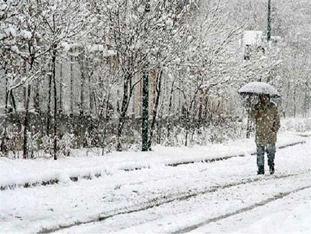 بارش باران و برف بر برخی از استان های کشور در آخر هفته