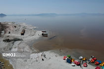 کاهش ۵۱ سانتیمتری تراز دریاچه ارومیه