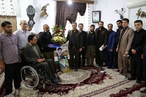 دیدار با خانواده های شهدا برای ما یک افتخار است