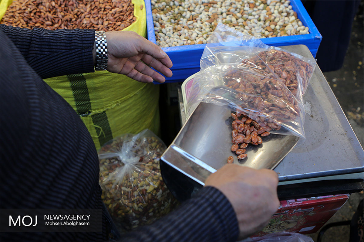 بازار داغ آجیل در آستانه نوروز ۹۷