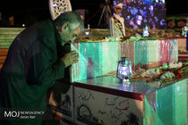 وداع با پیکرهای مطهر 135 شهید گمنام دوران دفاع مقدس