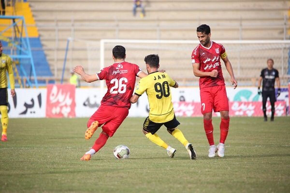 بازی تراکتور و پارس جنوبی جم