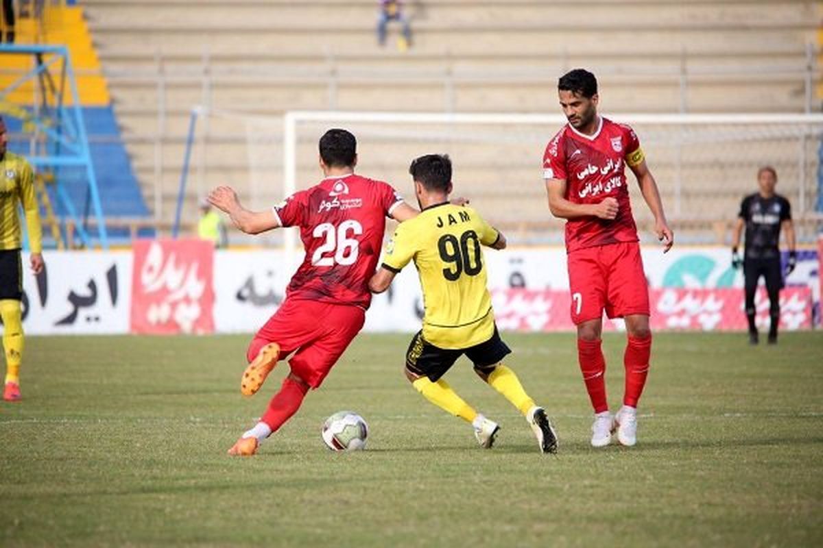 بازی تراکتور و پارس جنوبی جم