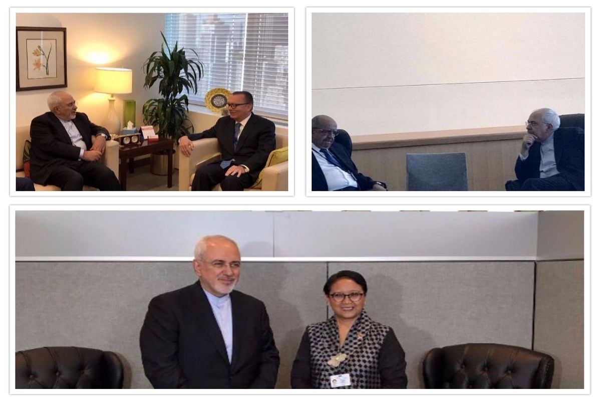 نهمین روز حضور ظریف در سازمان ملل