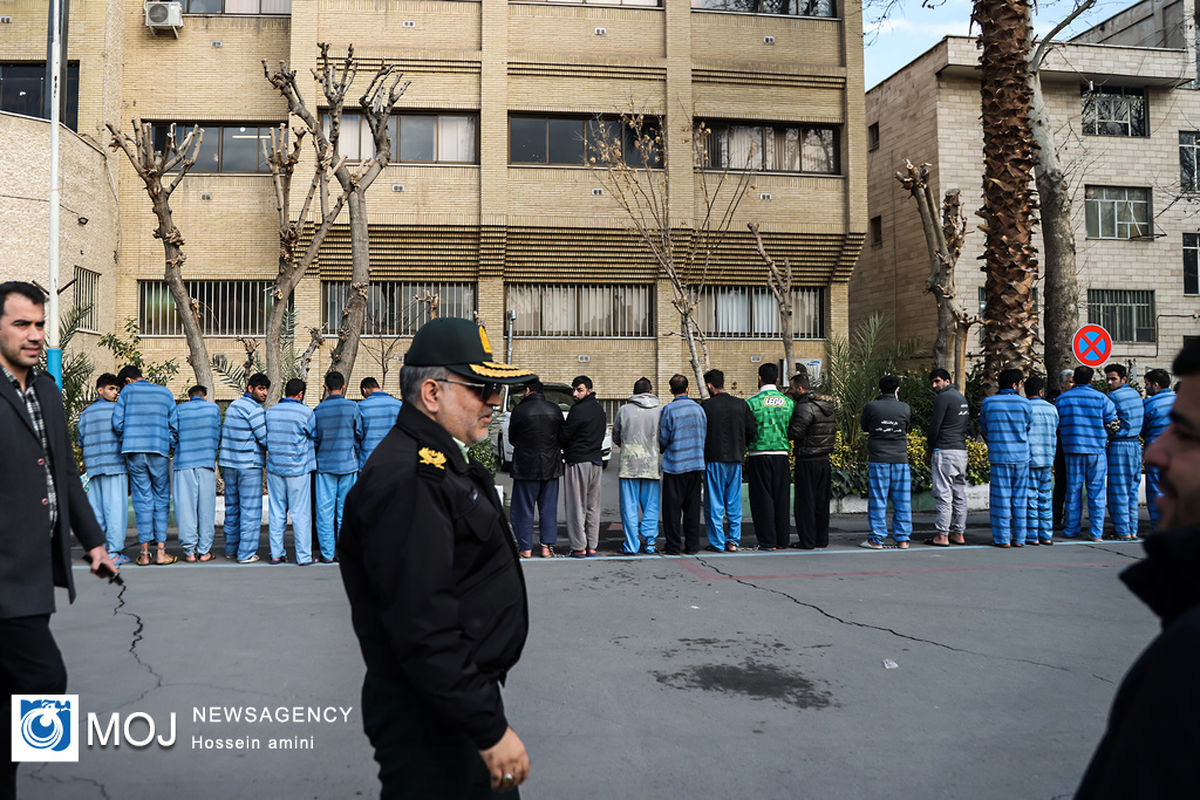 دستگیری سارقان و زورگیران توسط پلیس آگاهی پایتخت