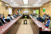 نشست فرماندهان پایگاه های مقاومت بسیج منطقه آزاد انزلی