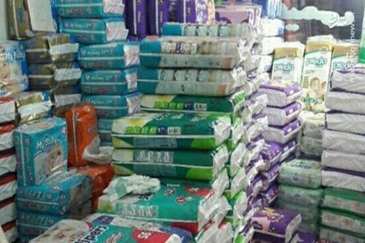 احتکار پوشک بچه