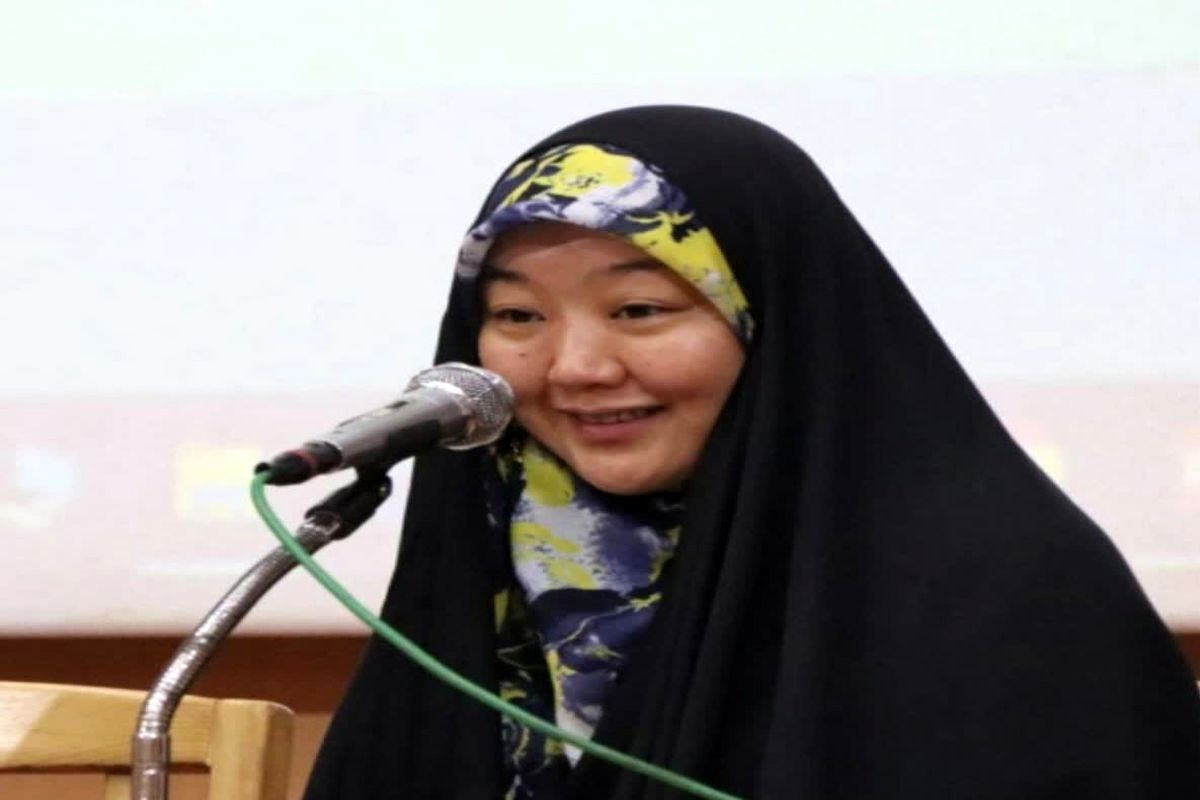 بانوی تازه مسلمان ژاپنی