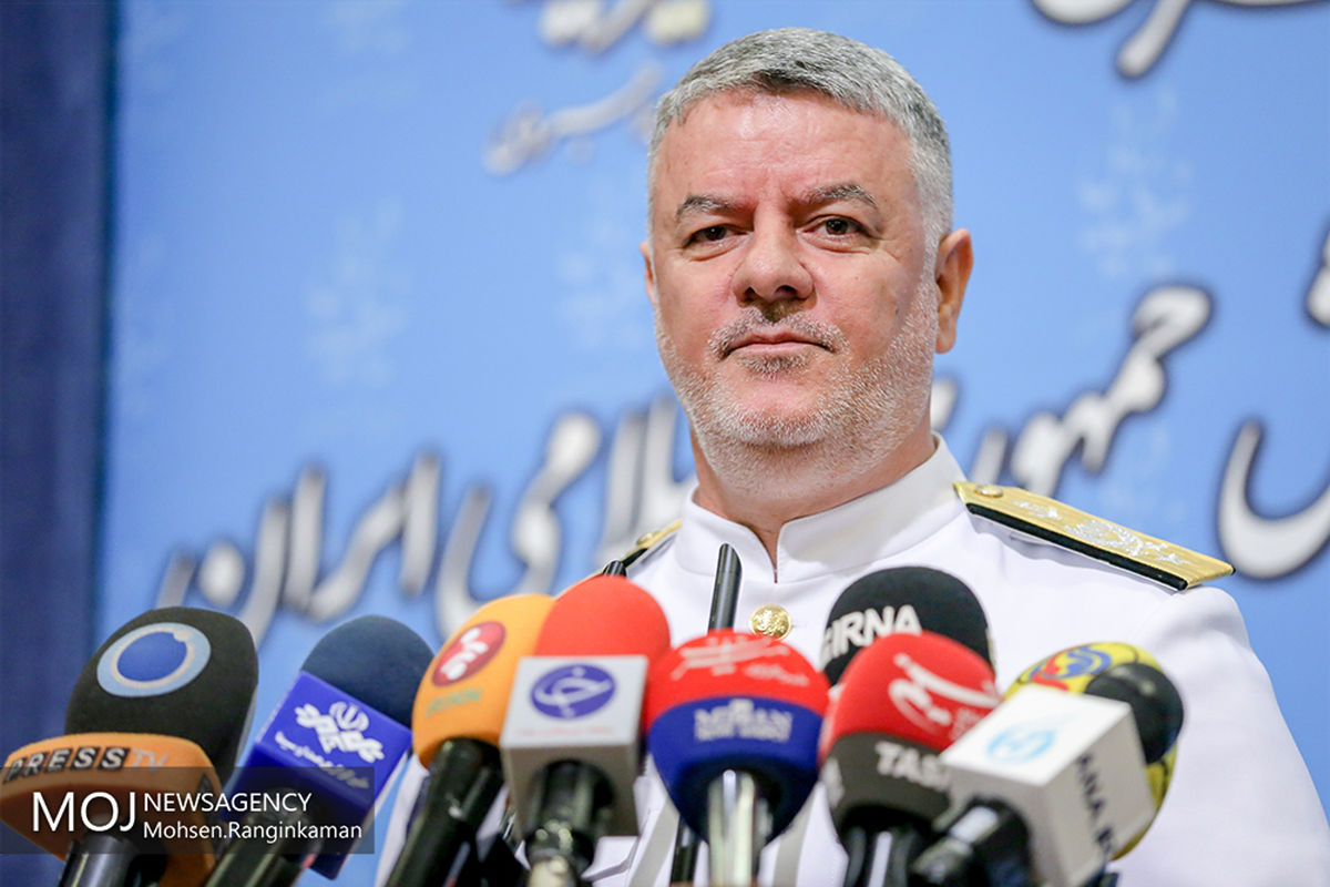 نشست خبری فرمانده نیروی دریایی ارتش - ۹ اردیبهشت ۱۳۹۸/ خانزادی