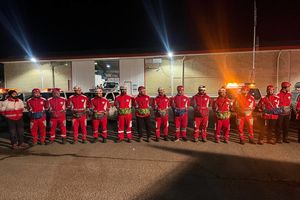 برگزاری مانور «ساعت صفر» در معاونت امداد و نجات هلال‌احمر اردبیل