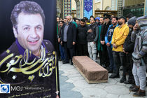 روح شهرام عبدلی در قطعه هنرمندان آرام گرفت