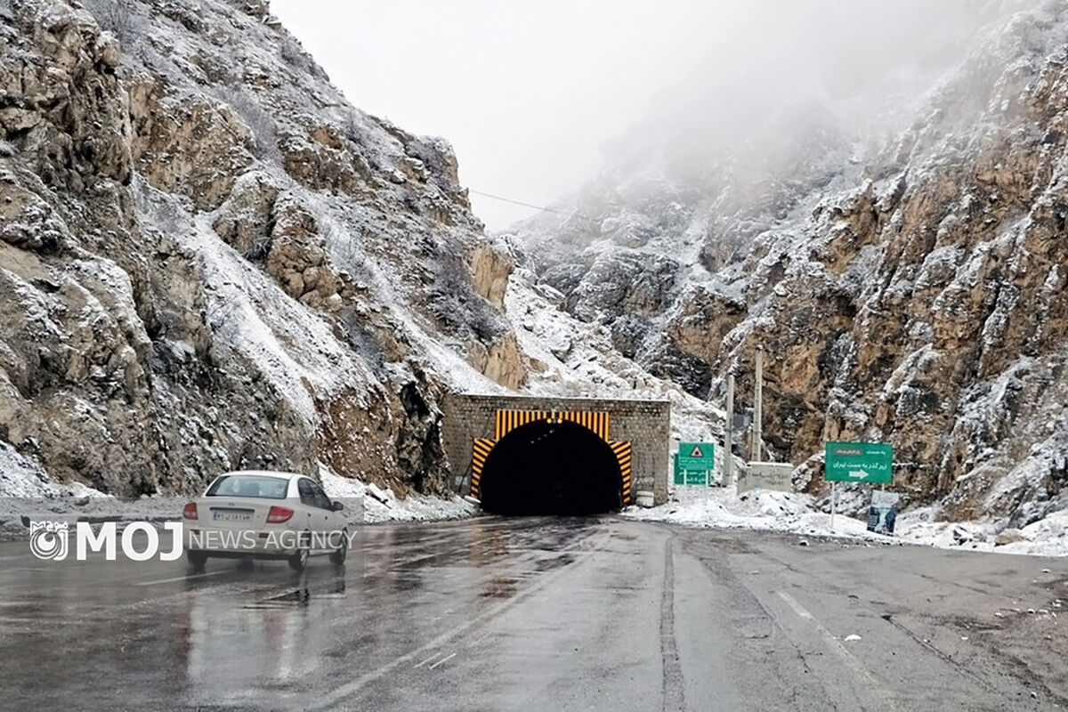 جاده برفی