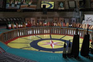 زورخانه شهدای عیدگاه در شهرک تاریخی مشهد