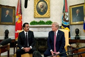 امیر قطر به دنبال میانجی گری بین ایران و آمریکا 
